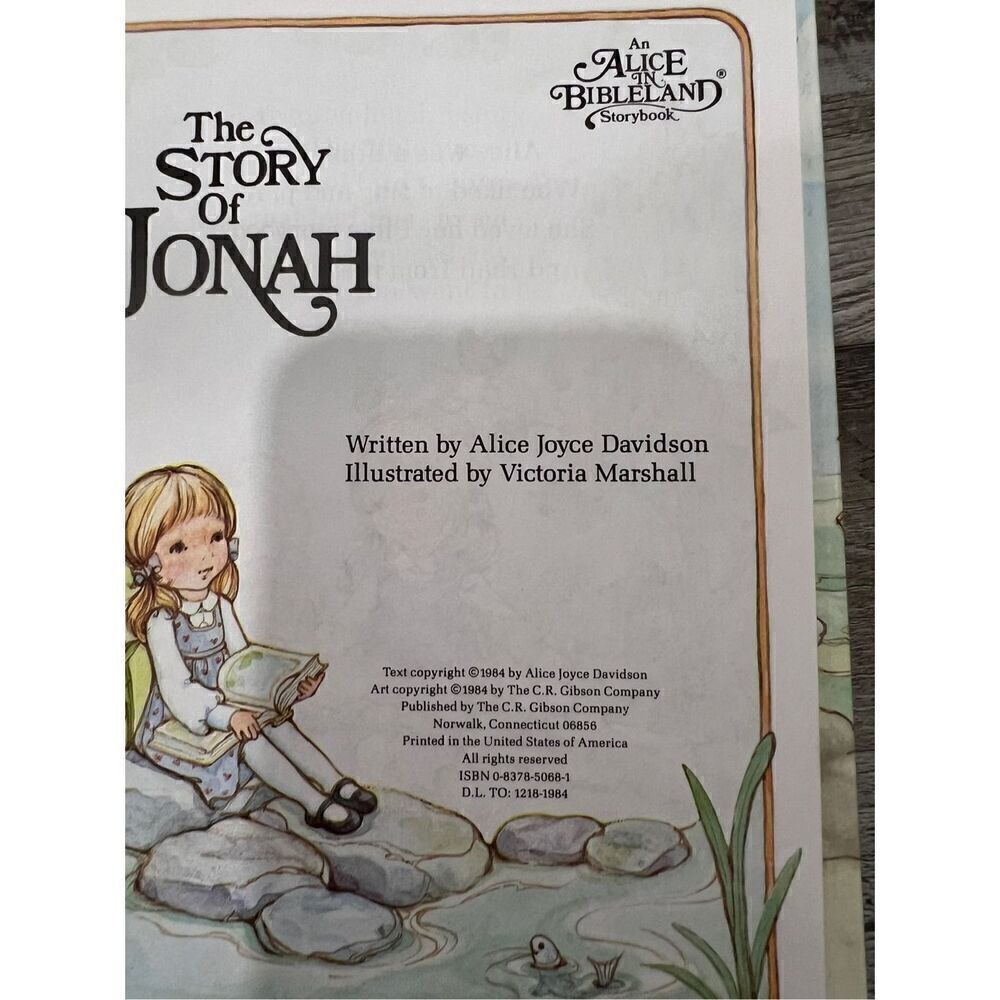 The Story of Jonah (An Alice in Bibleland Storybook) - Picture 6 of 6